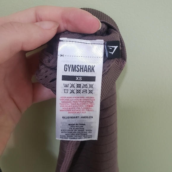 Gymshark ENERGY+ SEAMLESS LEGGINGS in Rose Taupe Size XS - Picture 6 of 12